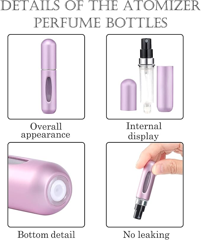 Portable Mini Refillable Perfume Atomizer Bottle