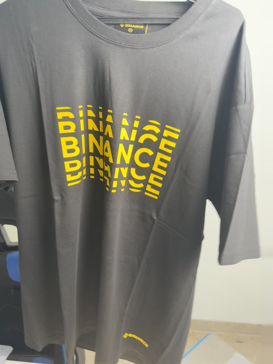 Binance triple logo shirt