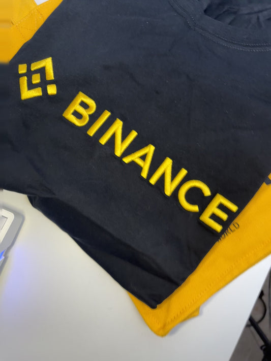 Binance black t shirt