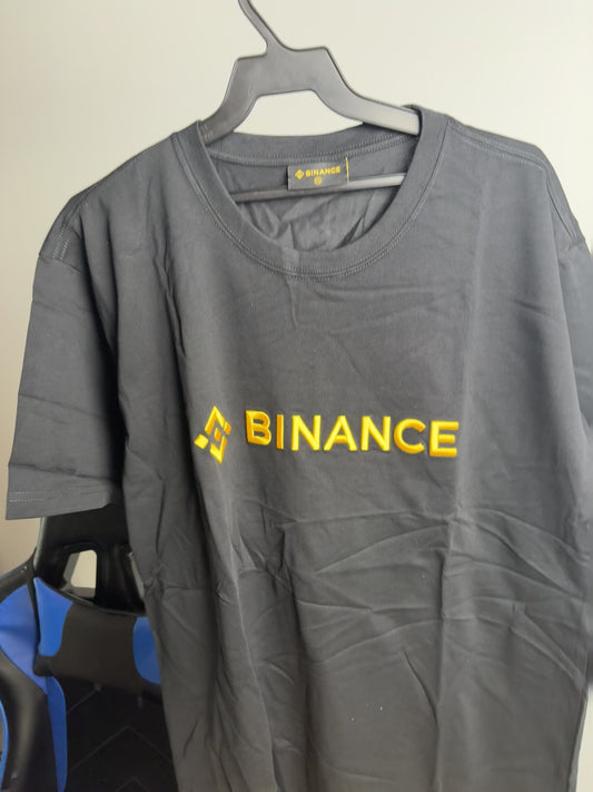 Binance black t shirt